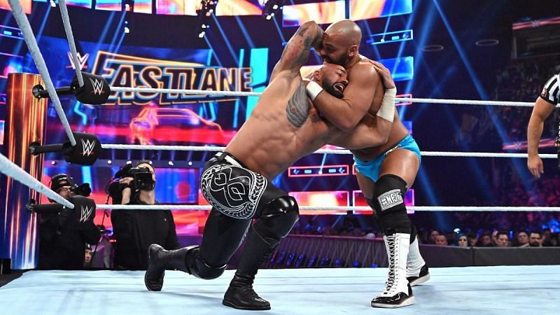 Ricochet was impressive during the tag team triple threat for the Raw tag team titles.